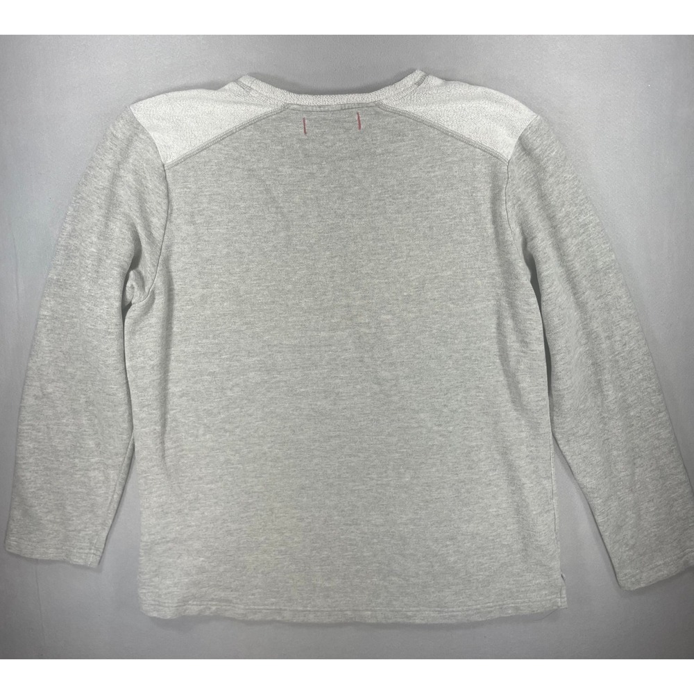 Tommy Bahama Womens Sweatshirt Crewneck Gray Cotton Blend XL - Picture 3 of 9